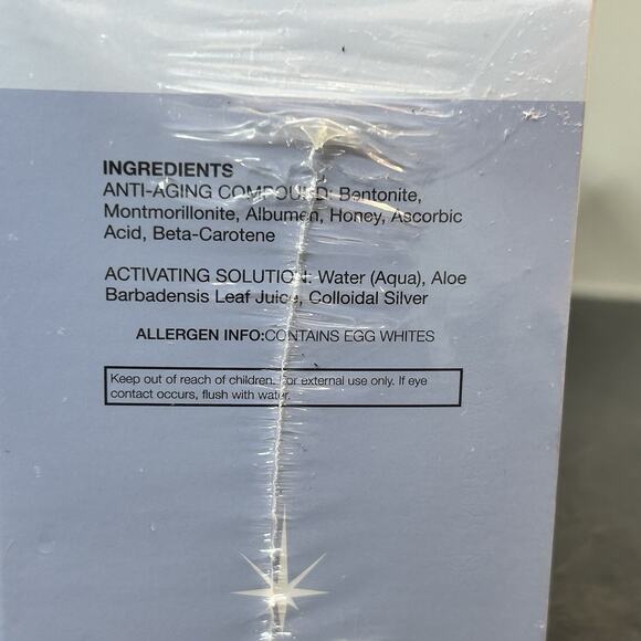 10 Pack Splendyr Anti-Aging Mask Aloe, Colloidal Silver, Bentonite Clay Sealed - Picture 2 of 5